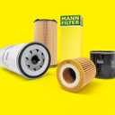 Mann Filter W 719/15 Spin-On Oil Filter Replacement Compatible With BMW 325e (1984-1987), 325i (1987-1991), 325is (1987-1991), 325ix (1988-1991), 528e (1982-1988)