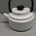 Noda Horo AM-20K Amkettle Compatible with Induction Cookers, 0.6 gal (2.0 L), White