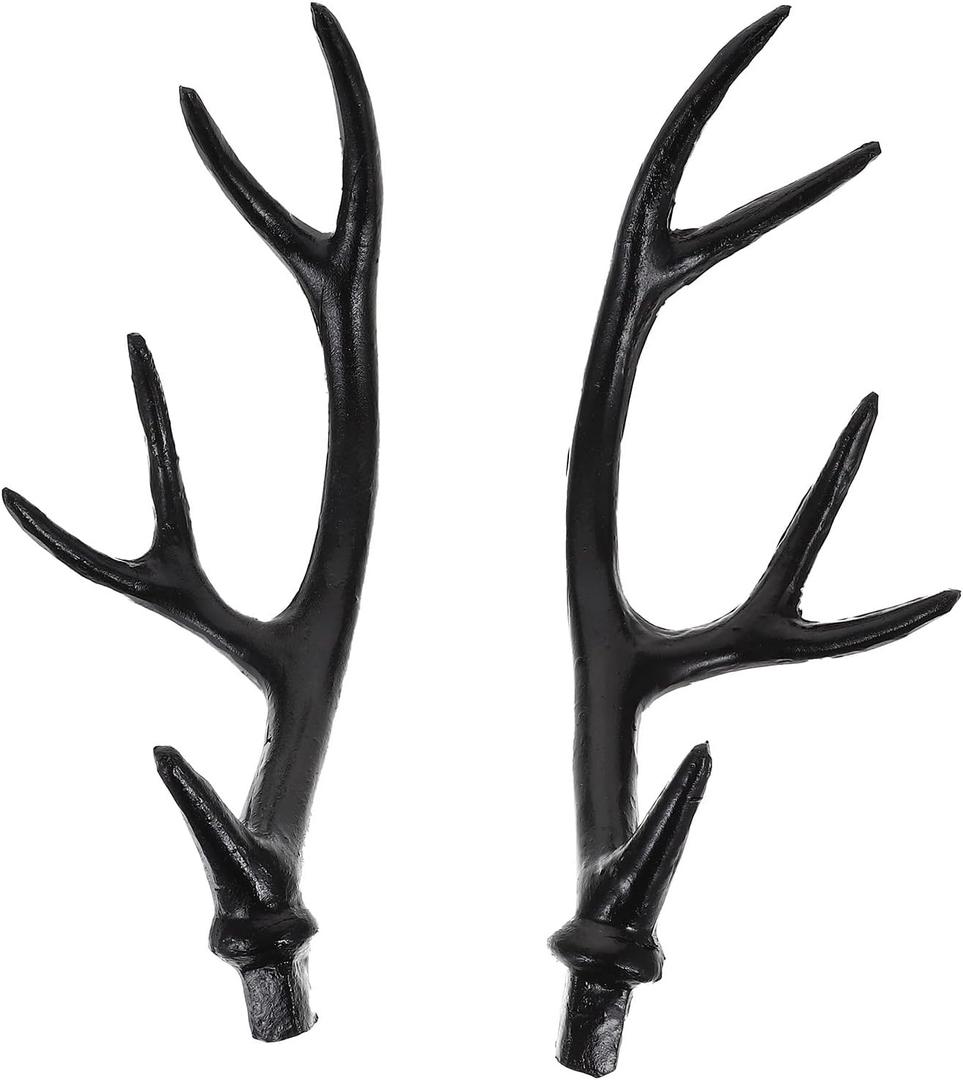 BESTOYARD Reindeer Antlers Headband - Halloween Elk Horns Deer Ears for DIY Projects, Cosplay, Costume Parties, and Holiday Decorations