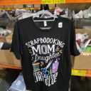 scrapbooking mom and daughter stick together like glue quote Premium T-Shirt, Pack of 2, size L and XL