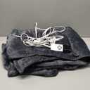 Heated Blanket Electric Blanket Full Size, Super Soft Cozy Upgraded Flannel Heating Blanket with 6 Heating Levels & 1-10 Hours Auto Off, Fast Heating & Overheat Protection, 72" x 84", Dark Gray