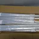 8 Pieces Clear Wedding Umbrellas with Foldable Storage Box Transparent Auto Open Stick Umbrellas Windproof Large Canopy Umbrella with J Hook Handle for Outdoor Activities, Wedding Photography