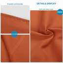 FLXXIE Pillow Cases Queen, Soft Microfiber Pillow Covers with Envelope Closure, Wrinkle Resistant Pillowcases, 2 Piece Set, 20x30, Burnt Orange