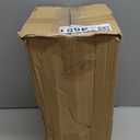 YGJT Small Trash Can, 6 Pack 1.8 Gallons Bathroom Trash Can, Slim Waste Basket, Round Garbage Can, Plastic Trash Bin for Kitchen, Dorm, Bedroom, Office, Living Room, Study, Compact Spaces(White)