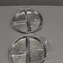 Stainless Steel Kids Plates 2 Packs, 9" Toddlers Divided Plates, Portion Control Plate for Bariatric Adults, Non Toxic Unbreakable Baby Dinner Dishes, 304 Metal Camping Food Tray