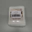 AMOAMI Waffle Bath-Mat, Super Absorbent Bath Mats for Bathroom, Boho Bathroom Rugs Non Slip Washable, Ultra Soft Bathroom-Mat with Tassels Bath Rugs for Floor Mat, 20" X 32" White