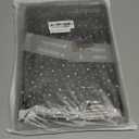 Lovmooful Compatible for iPad 9/8/7 (10.2-Inch,2021/2020/2019 Model,9th/8th/7th Generation) Case with Pencil Holder Cute Polka Dot with Aesthetic Design Soft TPU Trifold Stand Protective-Black