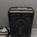 Milkhouse Space Heater, 1300W/1500W Electric Heater with Thermostat, 3 Heat Settings, Safe and Quiet for Home Garage Workshop Warehouse, Black