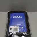 MIULEE Black Blackout Curtains - Bedroom Window Treatment Curtains Thermal Insulated Room Darkening Drapes for Living Room Kitchen Grommet Light Blocking Halloween Drapery 40 x 54 Inches Long 2 Panels