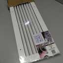 HVAC Premium 28" X 6" Aluminum Return Grille - Easy Air Flow - Linear Bar Grilles [Outer Dimensions: 29.875 X 7.875]