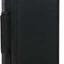 YILAG DVD Case CD Storage, 128 Capacity CD Cases Holder DVD Storage Case Holders CD DVD Disc Case Storage Wallet Binder for Car Home Office Travel (128 Black)