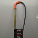 RIDGID 59787 Model K-3 Toilet Auger with Unclogging 3-Foot Snake and Bulb Head