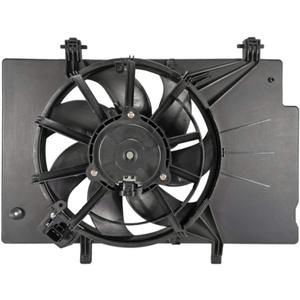 FD404 Replacement Engine Radiator Condenser Cooling Fan Assembly for Ford Fiesta L4 1.6L 2011-2019