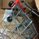 Melissa & Doug Toy Shopping Cart, Grocery Store Pretend Play Toys with Sturdy Metal Frame & Working Wheels, Toddler Shopping Cart, Preschool Learning Toys for Girls & Boys 3+, 20.2 X 15.0 X 14.0