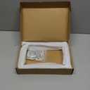 White Floating Shelf Bracket 10 Inch, 4 Pack Heavy Duty Shelf Brackets, Wall Shelf Bracket for DIY Decorative with Mounting Hardware (L 10" x H 6" x W1.5")