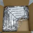 Adhesive Shower Caddy, 2 Pack Corner Bath Organizer, Rustproof Stainless Steel Shower Shelves with Large Capacity, No Drilling Shelves for Bathroom Storage, Home, Kitchen Dcor (Black)