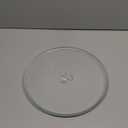 12.75" Microwave Turntable Compatible with GE, LG, Whirlpool, Kenmore, Sears, 12-3/4 inch Replacement Microwave Glass Plate for WP8172138 1B71961H 5303307962 WB49X10129 3390W1A027A (12.75" Small Coupler Hole)