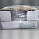 HIGH END 100 Pcs Ivory Wave Plastic Plates with Gold Trim, Fancy Disposable Plate Sets Include 50 Dinner & 50 Dessert Plastic Plates, Elegant Disposable Plate Set For Party, Thanksgiving (50 Guests)