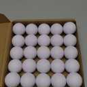 Hooqict Mini Foam Golf Stress Ball 25 Pack Small Sports Squeeze Ball Stress Relief Toy for Kids Adults Golf Party Gift Classroom Goodie Bag Stuffers School Carnival Prize