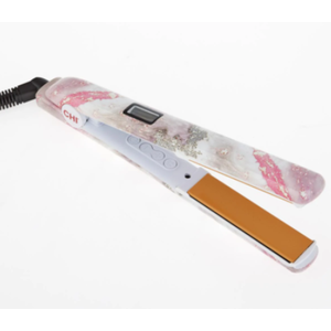 CHI Tourmaline Ceramic Series Flat Iron, Hair Straightener For Silky, Smooth Hair, 392F Maximum Temperature, 1" Iron