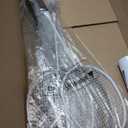 AboveGenius Badminton Rackets Set of 4 for Outdoor Backyard Games, Including 4 Rackets, 6 Nylon Badminton Shuttlecocks, Lightweight Badminton Racquets for Beginners, Large