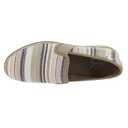 Skechers BOBS Flexpadrille Lo-Stay Light Women's Slip On, 10 B(M) US, Naturals-Stripe