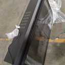 Benrocks 50'' Electric Fireplace Inserts with Glass Door, Recessed Wall Electric Fireplace Heater with Fire Crackling Sound, Adjustable Top Light & Flame Speed, Overheating Protection, 750/1500W Black