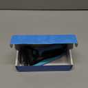 Pet Grooming Combo - Blue Deshedding Brush with Metal Comb for Detangling and Dematting Long, Matted Fur on Cats and Dogs