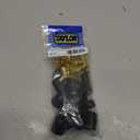 Taylor Cable 46057 Socket Style 90-Degree Distributor and Coil Spark Plug Boot and Terminal Kit, Black