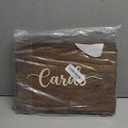 Rustic Wooden Card box 12x9x7 Inch Gift Card Box for Wedding Birthday Baby Shower Graduation Party