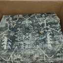 Lahome Boho Green 8x10 Area Rugs Living Room Rugs,Washable Bedroom Rug 8x10 Under Bed,Distressed Soft Non Slip Low Pile Indoor Dining Room Rug for Home Office Playroom(8'x10',Green)