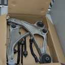 8PCS Front Left Right Lower Control Arm Sway Bar End Link Tie Rod for Nissan 2015 2016 2017 2018 Altima, 16-19 2020 2021 2023 Maxima, K622838 K622839 K750094 K750095 ES801196 ES801197 EV801066