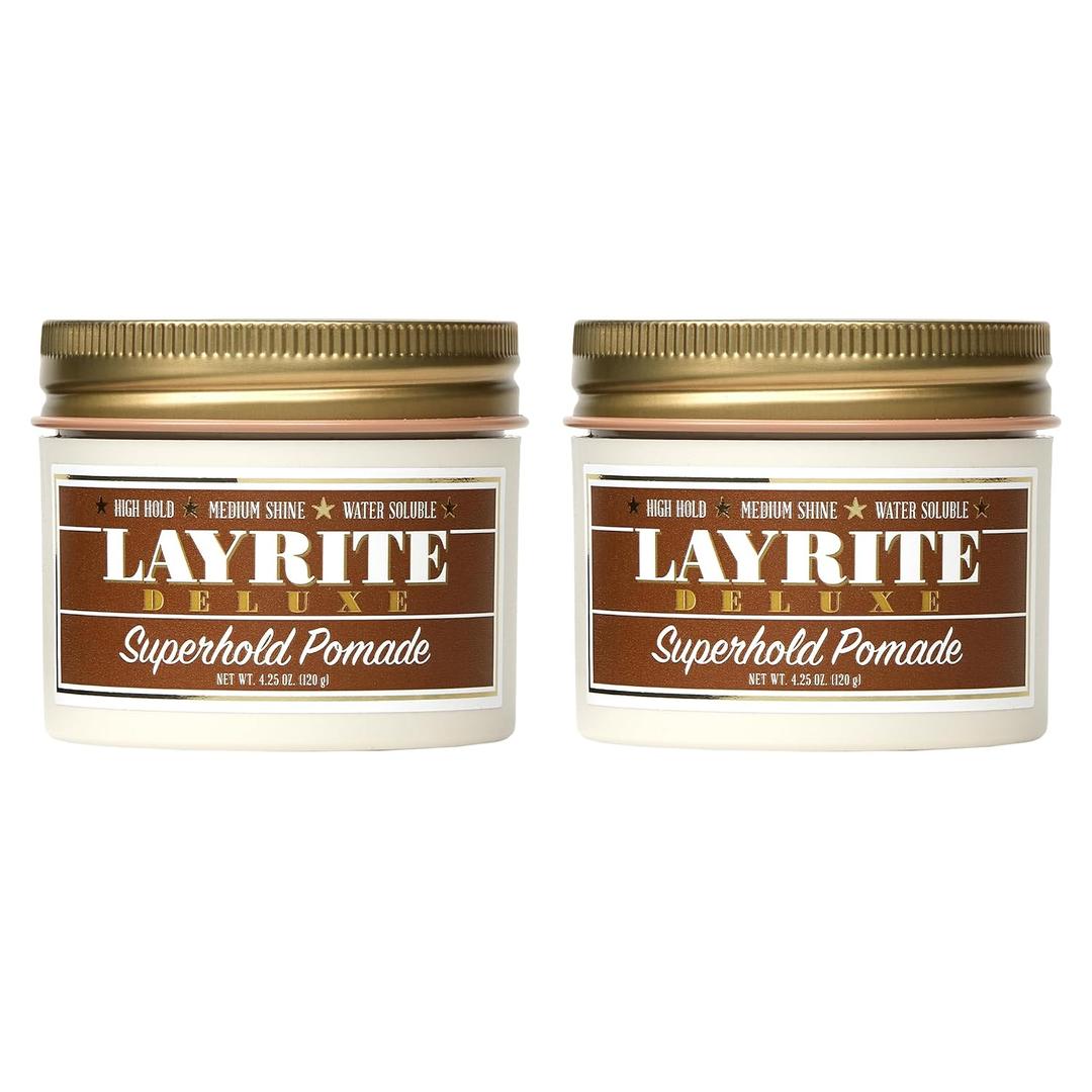 Layrite Deluxe Superhold 4.25 oz 2 pack
