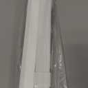 BlindsAvenue Cellular Honeycomb Cordless Polyester Shade, 9/16" Single Cell, Light Filtering, White, Size: 24" W x 48" H