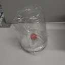 Custde 47oz Clear Plastic Candy Jar with Lid  Airtight Multi-Purpose Storage for Candy, Cookies, Coffee & More  Ideal for Kitchen, Office, Bathroom (47 fl oz)
