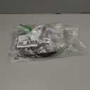 Amazon Essentials Women's Slim-Fit Long Sleeve Square Neck T-Shirt (Black, Small)