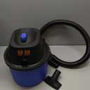 Koblenz Wet Dry Vacuum Cleaner, 2 Gallon 2.0 PHP, 60 CFM, 10 ft Reach, Twist-N-Lock Hose, Small Shop Vac, Portable Shop Vac for Home Car Garage Workshop, Accessories Included, Blue/Black, WD-2L