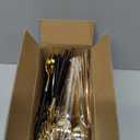 PULOTE 150PCS Gold Plastic Silverware Disposable - Heavy Duty Gold Plastic Cutlery - Gold Plastic Utensils Set Include 50 Knives,50 Forks,50 Spoons for Party&Wedding
