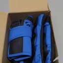 Tanden Skate Protective Gear Knee and Elbow Pads, Wrist Guards Blue for Adult Roller Skating & Skateboarding