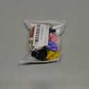 12 Pcs Skull Straw Topper Cover Skull Straw Cover Cap Compatible with Stanley Cup 30, 40 oz, 8 mm, Colorful Dustproof Reusable Silicone Cap