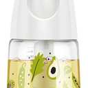 Oliver Oil Sprayer for cooking, Spray bottle 6oz, Non-Aerosol Refillable Dispenser Oil Mister FS601 Green Vegetable
