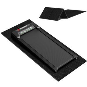 Walking Pad Mat for Carpet, Treamill Mat for Hardwood Floors, High Density, 1/4 Thickness, Folable, Floor Protection for Bike, Elliptical, Treadmill