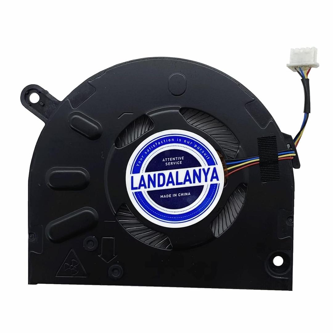 Replacement New Laptop CPU Cooling Fan for Lenovo Ideapad Yoga 6 13ARE05 13ALC6 82ND0009US 2-in-1 Series BAPC0605R5HY002 5H41B22396 DC28000T5V0 5F11B22383 DC5V 0.50A Fan