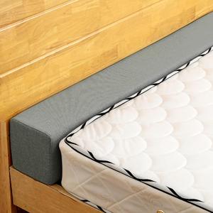 Bed Gap/Space Filler, Mattress Extender for Twin/Full/Queen/King Bed, High-Density Sponge Close Gap(0-12"), Stop Losing Your Pillows(Dark Gray-LxWxD-54 x 2 x 6in), Full-54x2x6in