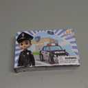 IVENRXIU Police Toys, Police Pretend Play Toys for Kids Boys and Girls, Role Play Set with Police Accessories, Handcuffs, Warning Light, Police Badge, Birthday Halloween Christmas Gifts