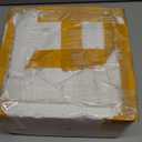 2 Pack Boho Ceramic Serving Bowls with Handles, 40 Oz Porcelain Salad Bowls, Large Serving Dishes for Entertaining, Mixing Bowls for Soup, Stew, Pasta, Cereal, Colorful Embossed Cute Bowls Set MLKS (Orange)