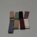 8 Pack Stretchy Solo Loop Band Compatible with Apple Watch Bands for Women Men 40mm 38mm 41mm 42mm, Nylon Braided Strap for iWatch Series 11 10 9 8 7 6 SE 5 4 3 Ultra 3 Ultra 2 (Black/Starlight/Pink/Cactus/Milk Tea/Smoke Violet/Blue Gray/Wine)