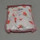 SAWMONG Recovery Suit for Dogs Female Male Zipper, Pink Strawberry Dog Onesie Body Suit After Surgery Spay Neuter, Cotton Breathable Dog Surgical Suit Pet, Substitute Dog E-Collar Cone, L