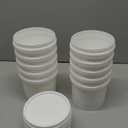 Gatuida Reusable 1l Paint Food Grade Plastic Lid Portable Water Handles Utility for Sealing Liquids