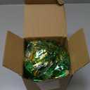 33 FT St Patricks Day Garland Decor Gold Green Shamrock Hat Tinsel Garland, Shiny Metallic Streamer Twist Garland Hanging St Patricks Day Decorations for Home Indoor Outdoor Irish Party Supplies